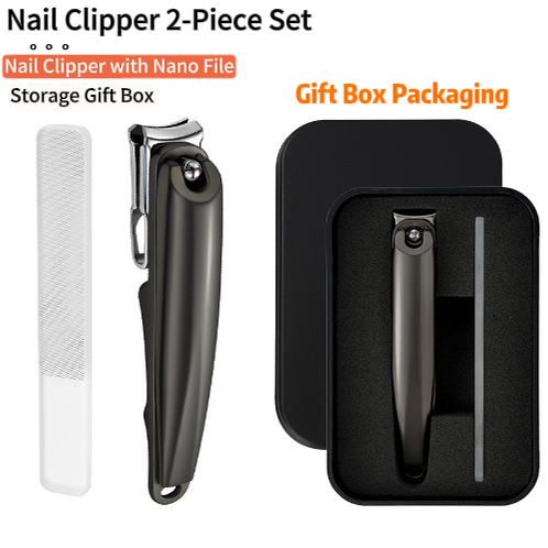 💎【The Effortless Nail Clipper】✨360° Swivel Head for Easy Left & Right Hand Use - 💖No More Awkward Angles or Struggling