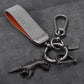 Aluminum Alloy Dinosaur Charm Paired with Suede Leather Bracelet