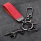 Aluminum Alloy Dinosaur Charm Paired with Suede Leather Bracelet