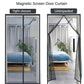 Mesh Curtain Door - Instant Mosquito Net Screen for Flies & Insects Easy Fastening Anti-Mosquito Door Curtain Modern Minimalist Style