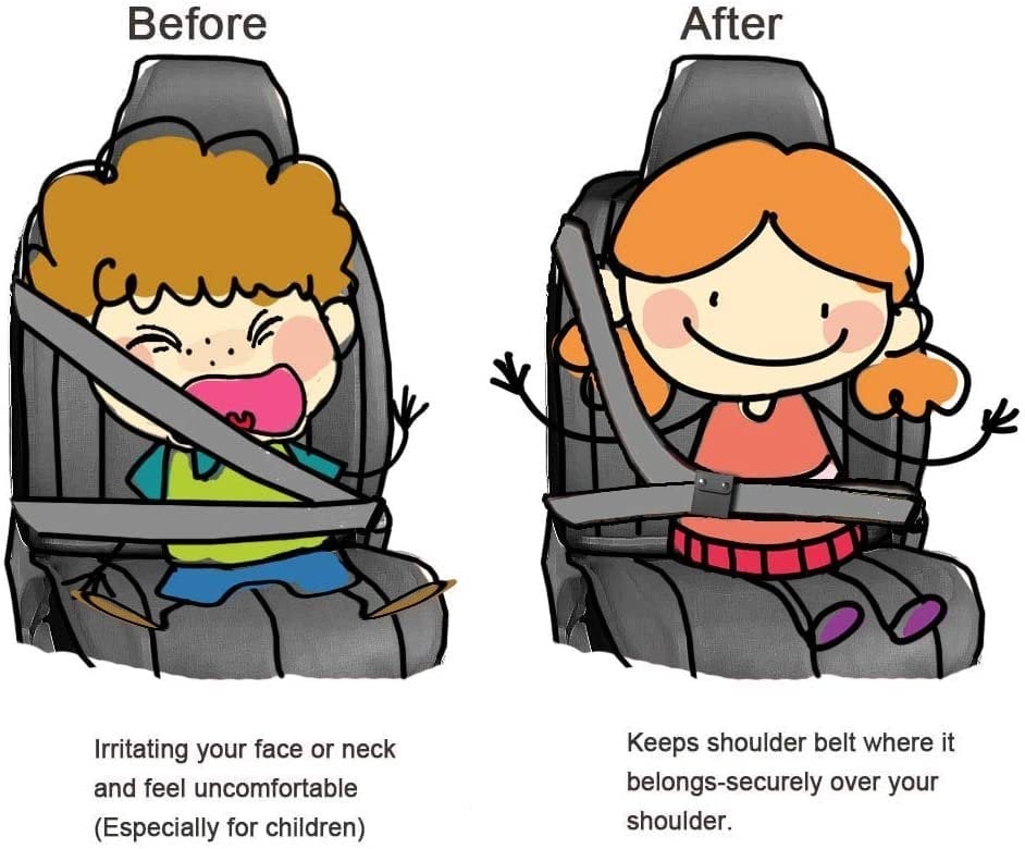 ⚡ Universal Comfort Auto seat belt adjuster