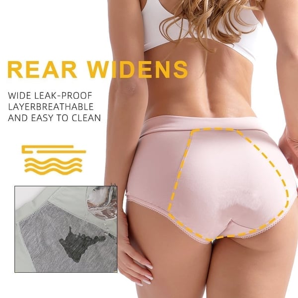🎉Buy 1 Get 1 Free🩲 High-Waisted Leak-Proof Underwear – Reliable Leak Protection, Comfortable High Waist✅
