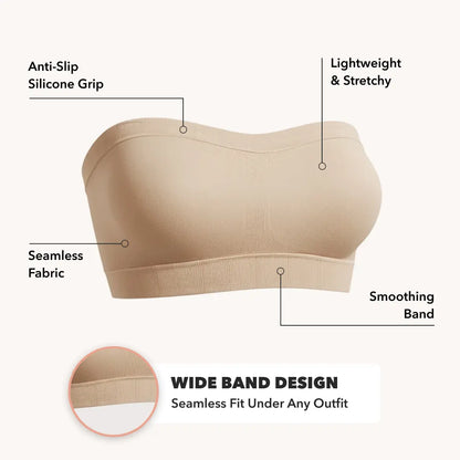 🔥While Supplies Last 50% OFF!🤩Convertible Strapless Bandeau Bra