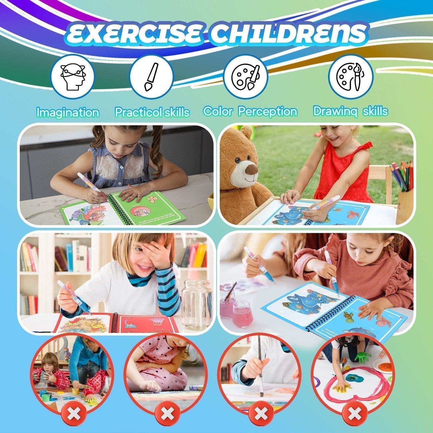 Xmas Pre-Sales🎁BUY 1 GET 1 FREE🧠✨️【Magic Water Book】📚️🎨