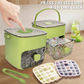 ☀️Summer Hot Sale 50%OFF🧊Portable Ice Maker with Lid and Storage Box