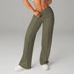 🧘‍♀️Women's High Waist Wide Leg Pants – Soft stretch fabric, gentle tummy control! Flattering fit for every shape. Easy pull-on, no tricky buttons.