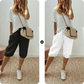 Women's Casual Cotton Linen Capris