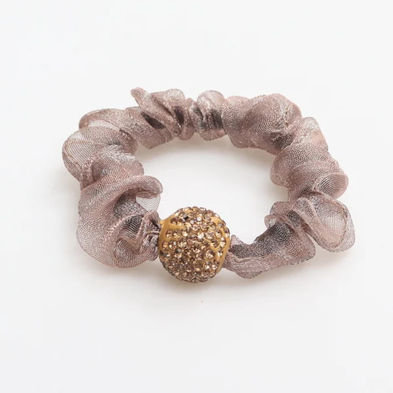 💝Hot Sale 50% OFF💝Elegant Rhinestone Mesh Hair Ties💎🎀