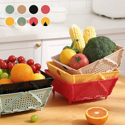 🔥Foldable Basket For Storage and Draining