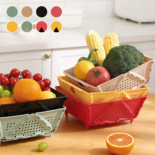 🔥Foldable Basket For Storage and Draining