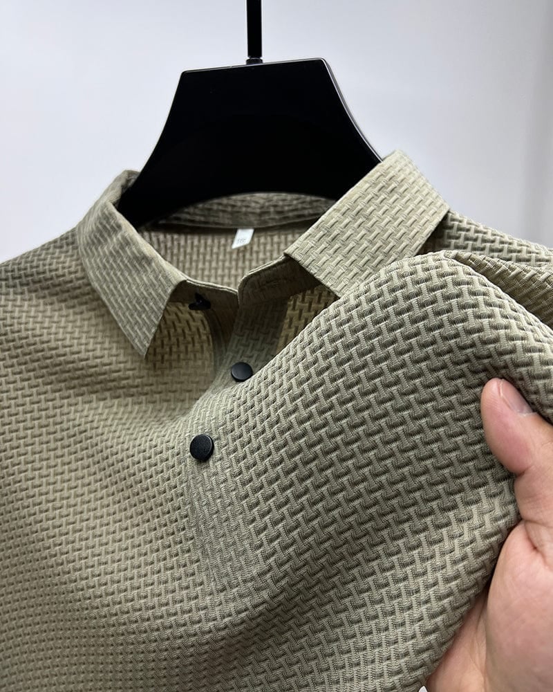 🔥HOT SALE 49% OFF🔥Men's Breathable Ice Silk Short Sleeve Shirt