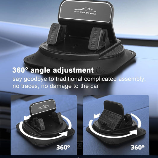 ⏳Limited-time 49% off & Super Fast Delivery⚡Dashboard Phone Holder - Adjustable Holder, Silicone Holder | Adhesive Car Organizer for Horizontal & Vertical Placement 🚗📱