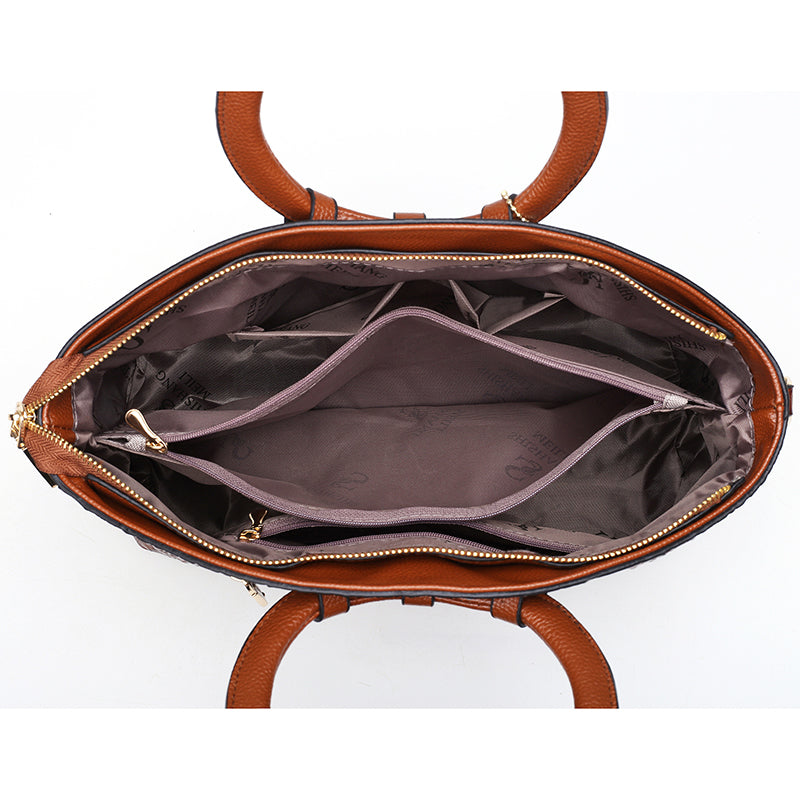 🔥2025 Hot Sale🔥Large Capacity Vintage Luxury Crocodile Leather Vintage Handbag