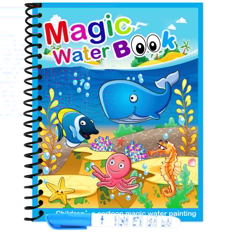 Xmas Pre-Sales🎁BUY 1 GET 1 FREE🧠✨️【Magic Water Book】📚️🎨