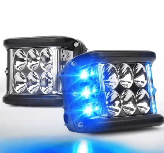 🎉 Limited time offer 50%Off🎉 double-sided two-color LED car lights.