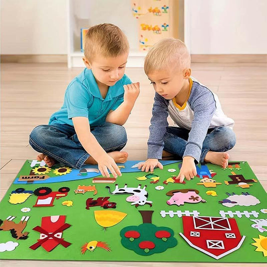 🎁Early Christmas Hot Sale 50% OFF🎅🎄Early Education Interactive Felt Board