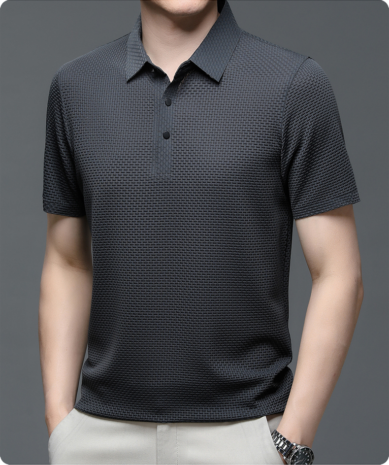 🔥HOT SALE 49% OFF🔥Men's Breathable Ice Silk Short Sleeve Shirt