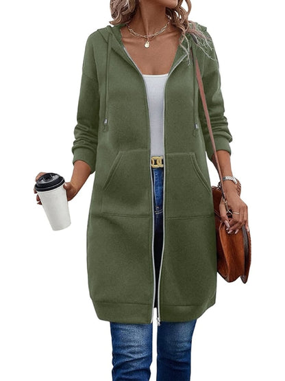 🔥Women Casual Zip up Fleece Hoodies