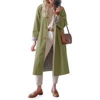 💜 LAST DAY PROMOTION - 50%OFF 💜 Women's shirt-collar single-breasted trench coat