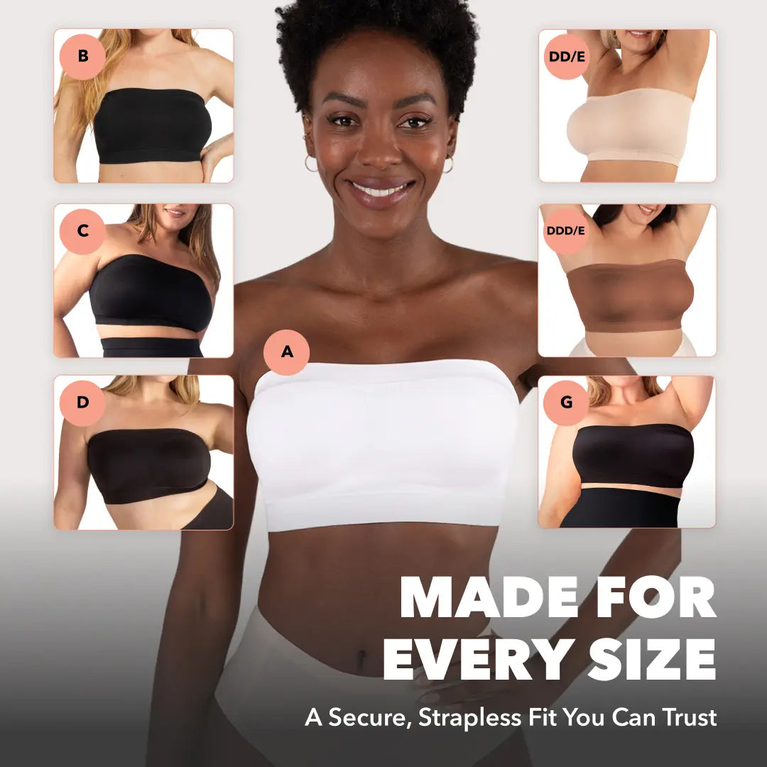 🔥While Supplies Last 50% OFF!🤩Convertible Strapless Bandeau Bra