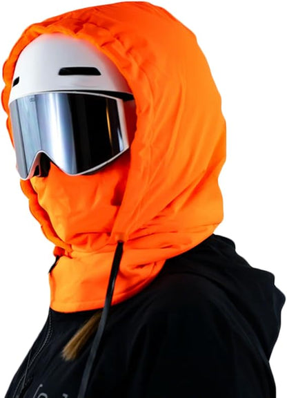 Waterproof Fleece Lined Hood Ski Hat Outdoor Winter Hat