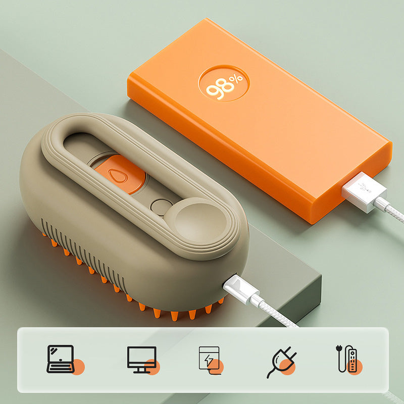 🔥Multi-Function Spray & Massage Grooming Comb