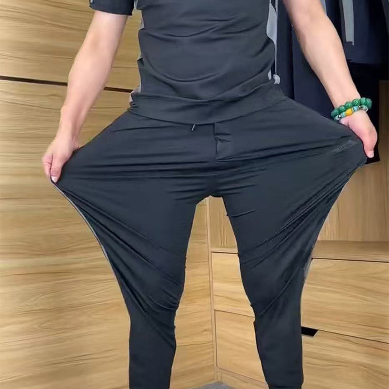 ✨❄️Men's Casual Sports Short Sleeve Long Pants (2-Piece Set)