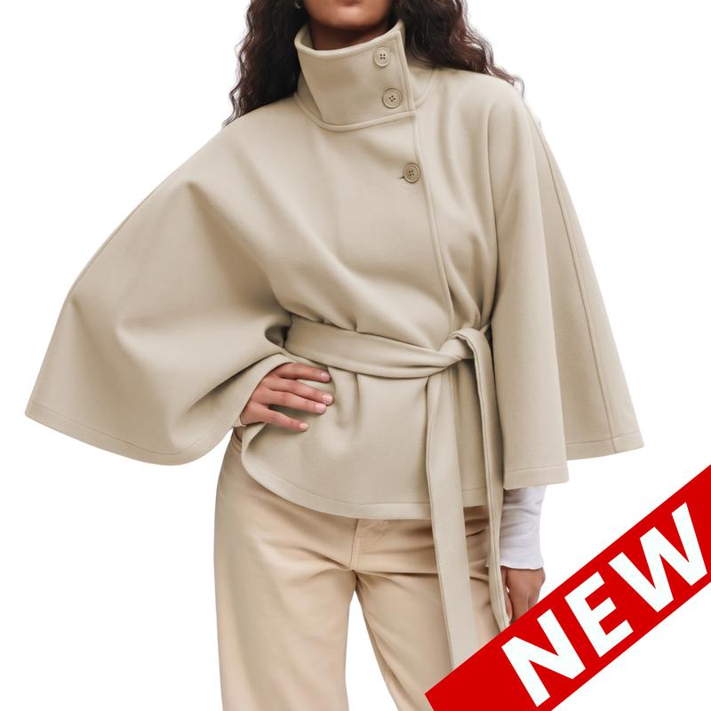 🌟 Women's Batwing Sleeve Poncho Coat 🌟