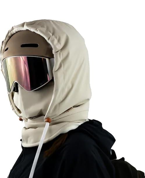 Waterproof Fleece Lined Hood Ski Hat Outdoor Winter Hat