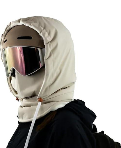 Waterproof Fleece Lined Hood Ski Hat Outdoor Winter Hat