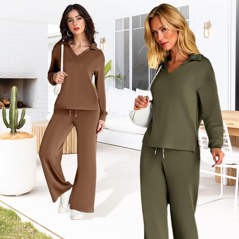 Women's 2 Piece Sets Outfits Casual Long Sleeve Sweatsuits Sets