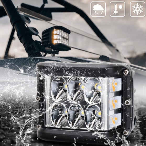 🎉 Limited time offer 50%Off🎉 double-sided two-color LED car lights.