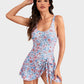 👙💃Women's One Piece Tummy Control Tie Knot Swimsuit