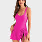 👙💃Women's One Piece Tummy Control Tie Knot Swimsuit
