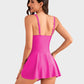 👙💃Women's One Piece Tummy Control Tie Knot Swimsuit
