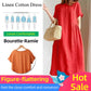 💃Loose Cotton And Linen Dress!