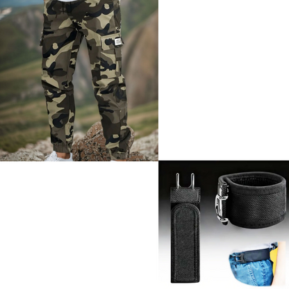 👖 Rugged Tactical Work Pants – 💪 Durable Nylon-Cotton | 🔧 Multi-Pocket | 🌲 Outdoor & Work Ready