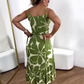 🏖️Summer Promotion 50% OFF🌼Women's Casual Resort Print Gathered Tunic Dress