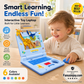 50% Off!💻 Baby's first laptop – no Wi-Fi needed. Lights, music, learning. Let's go! 👶✨✨