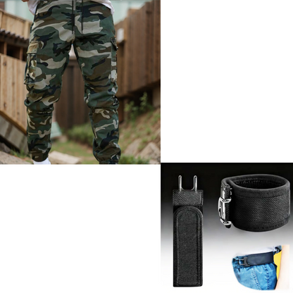 👖 Rugged Tactical Work Pants – 💪 Durable Nylon-Cotton | 🔧 Multi-Pocket | 🌲 Outdoor & Work Ready