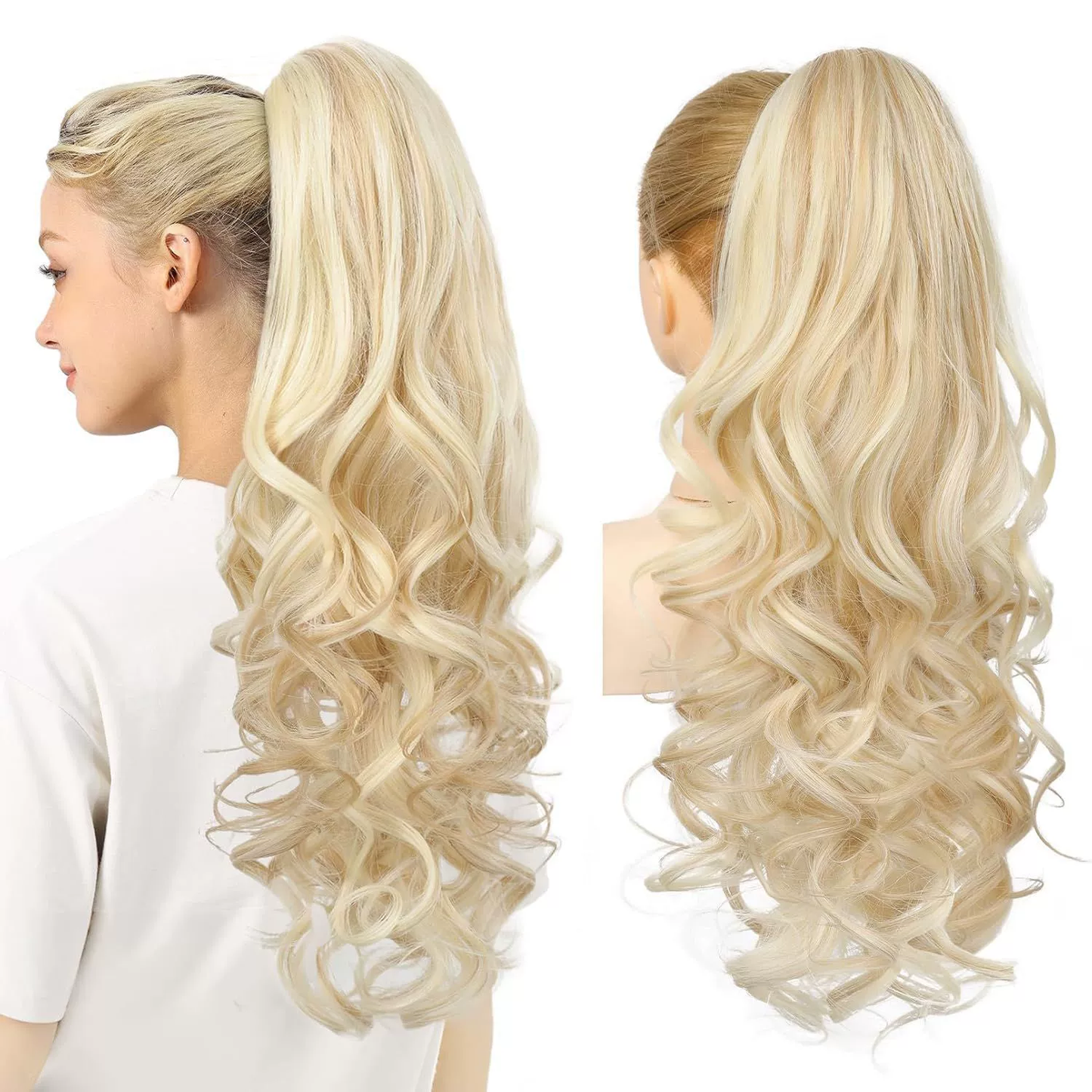 💜Limited time promotion 40%OFF💜Clip-on Wavy Ponytail Extension