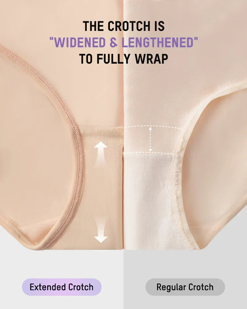 ✨Plus-Size High-Waist Cross Tummy Control Panties