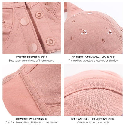 🔥Buy 1 get 2 free🔥Design for Senior Front Closure Cotton Bra