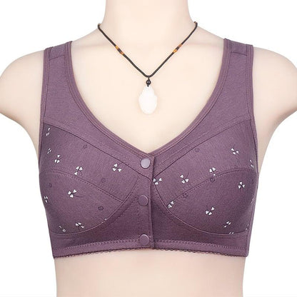 🔥Buy 1 get 2 free🔥Design for Senior Front Closure Cotton Bra