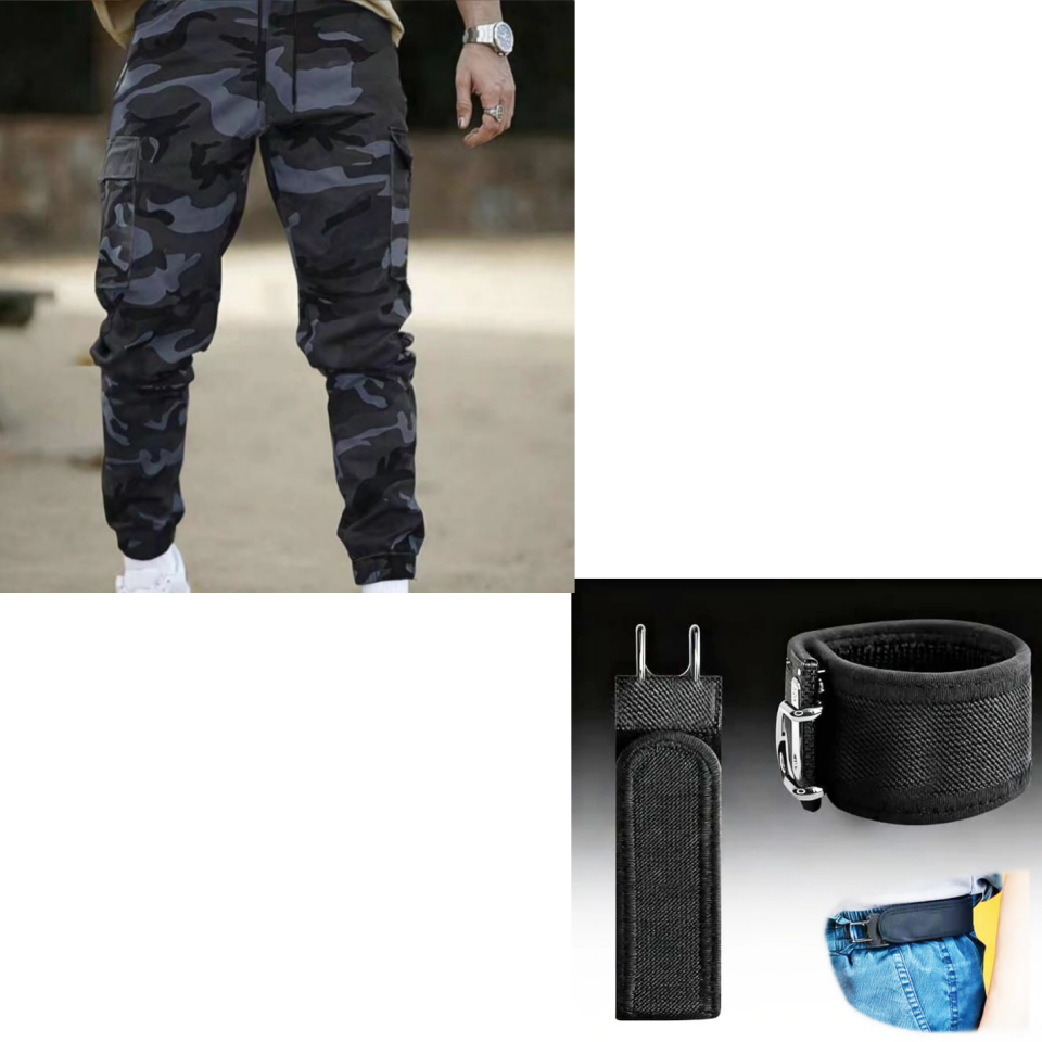 👖 Rugged Tactical Work Pants – 💪 Durable Nylon-Cotton | 🔧 Multi-Pocket | 🌲 Outdoor & Work Ready