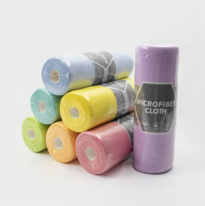 ♻️Reusable Microfiber Paper Towels Roll🧻