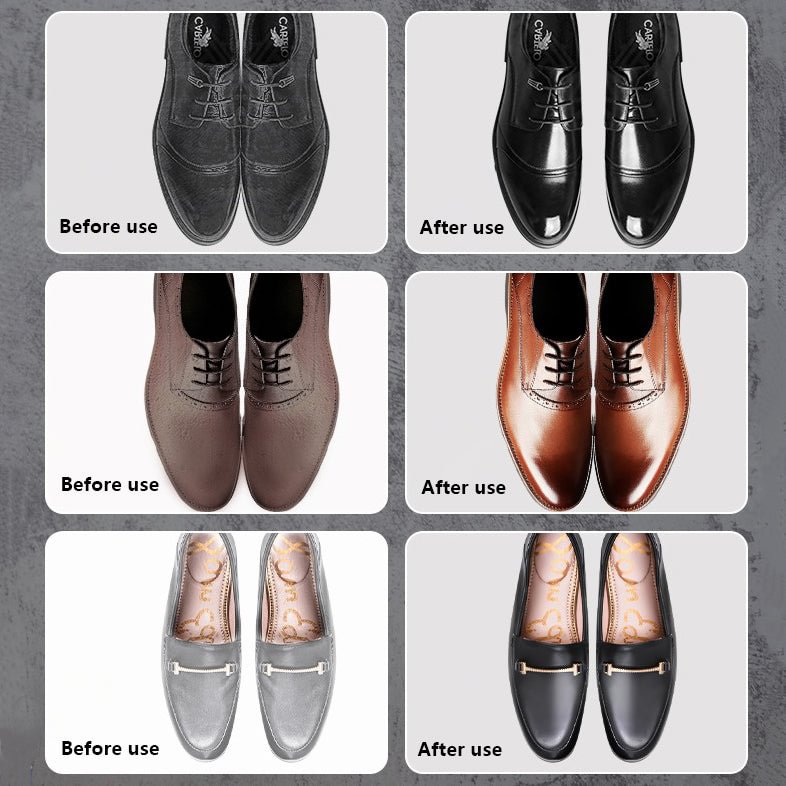 👞 BUY 1 GET 1 FREE! ✨ LEATHER REPAIR CREAM - Restores Color & Repairs Scratches, All-in-One Polish for Shoes, Bags & Furniture with Easy Applicator 🧽✨