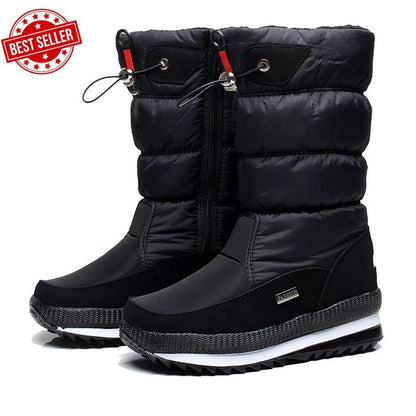 Women's Premium Waterproof, Non-slip Faux Fur Snow Boots