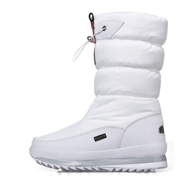 Women's Premium Waterproof, Non-slip Faux Fur Snow Boots