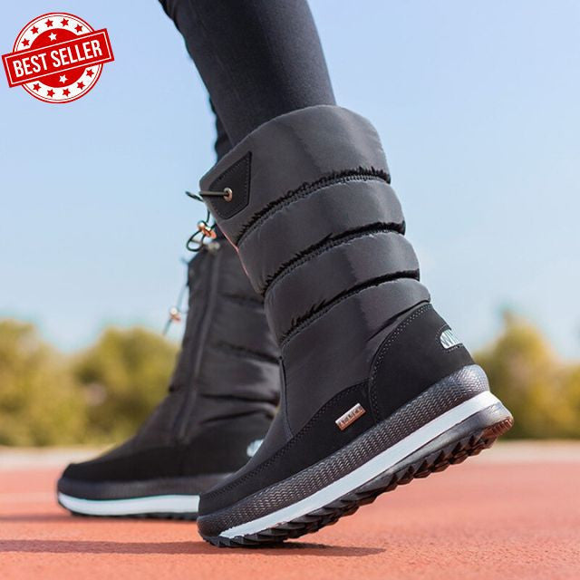 Women's Premium Waterproof, Non-slip Faux Fur Snow Boots